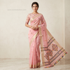 Rangika Pink Tassel Zari Saree