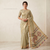 Ivory Rangika Tassel Zari Saree