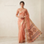 Peach Rangika Tassel Zari Saree