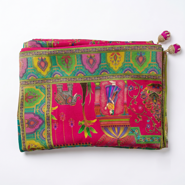 Rajwadi Rangmahal Heritage Saree