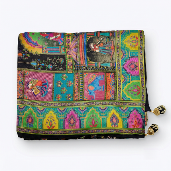 Rajwadi Rangmahal Heritage Saree