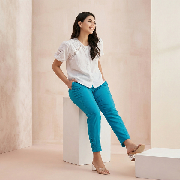 Straight-fit Pants