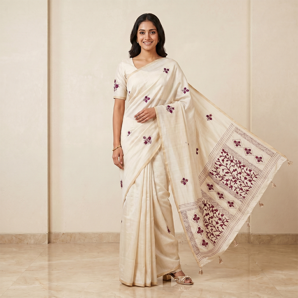 Mrinal Bloom Heritage Saree