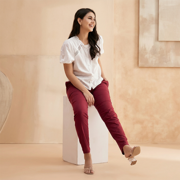 Straight-fit Pants