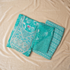 teal Green cotton Anarkaliset