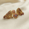Golden Petal Jhumka