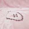 Imperial Pink AD Necklace