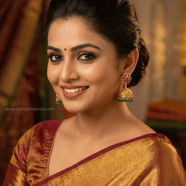 Golden Vitara Jhumki
