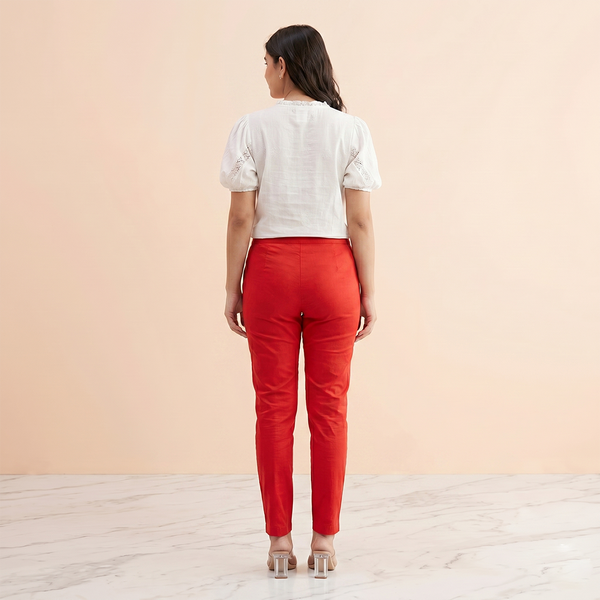 Straight-fit Pants