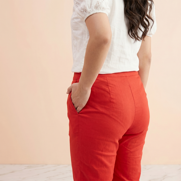Straight-fit Pants