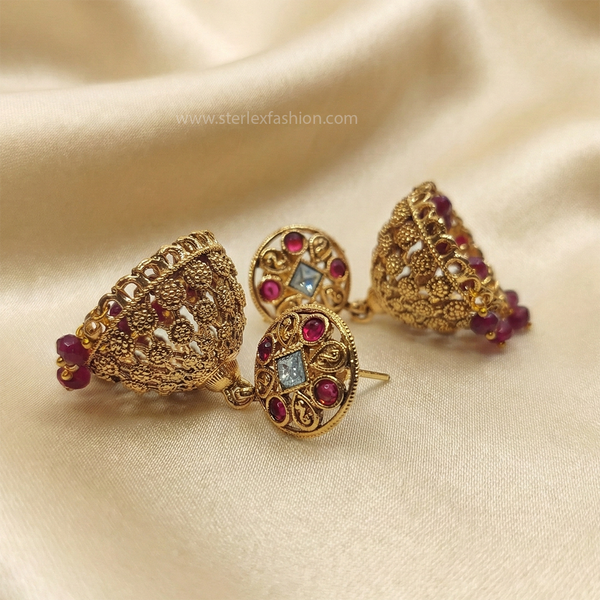 Navratna Noor Jhumka