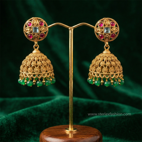 Navratna Noor Jhumka