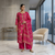 Rani Pink Heritage Printed Cotton Suit Set