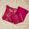 Rani Pink Heritage Printed Cotton Suit Set