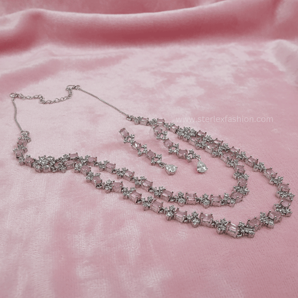 Royal Amara AD Necklace Set