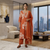 Terracotta Charm Printed Cotton Suit Set