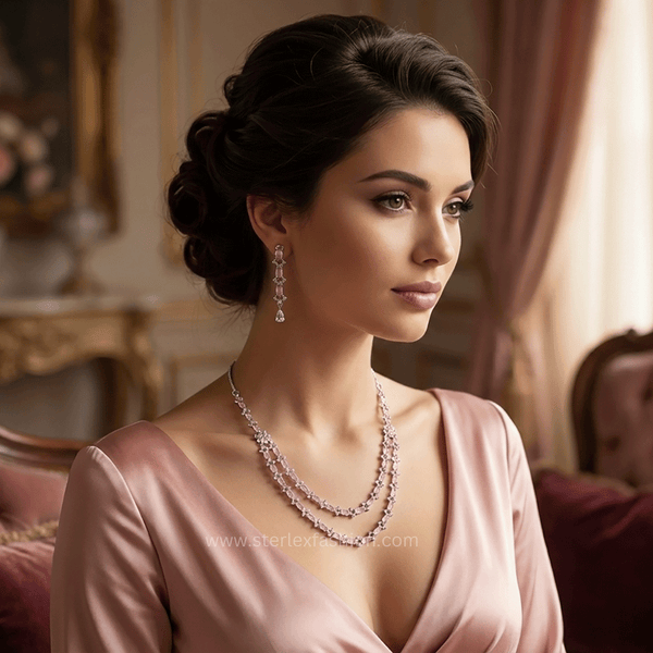 Royal Amara AD Necklace Set
