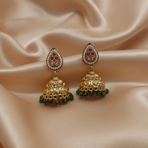 Ratna Teardrop Jhumki