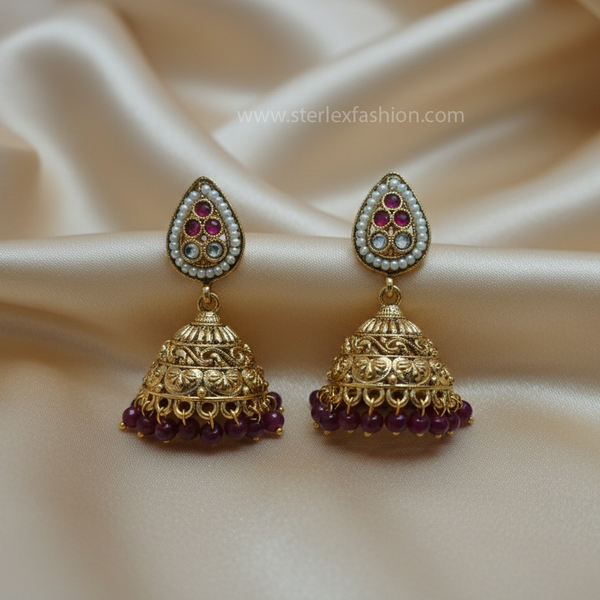 Ratna Teardrop Jhumki
