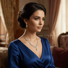 Royal Glossy AD Necklace Set
