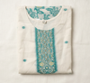 Bloom Embroidered Straight Kurta Set with Dupatta