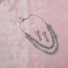 Twinkle Pink AD Necklace Set