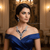 Raj Rupa Blue AD Necklace