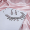 Diviyala Pink AD Necklace