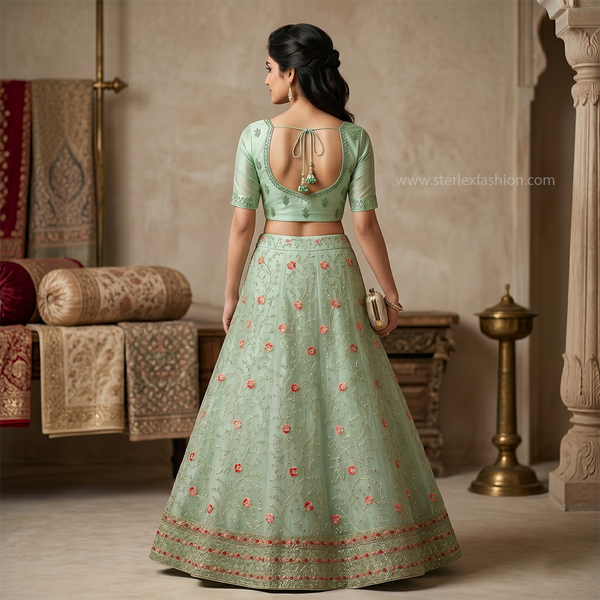 Ethnic Embroidered Lehenga