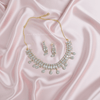 Divyala Silver AD Necklace