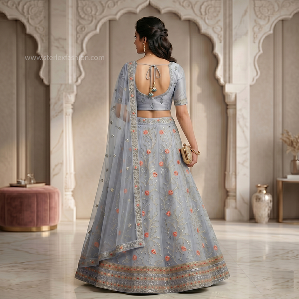 Ethnic Embroidered Lehenga