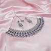 Rajpriya Purple AD Necklace