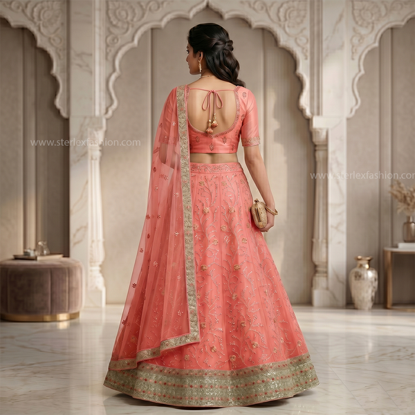 Ethnic Embroidered Lehenga