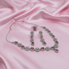 Elite Star Pink AD Necklace