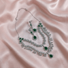 Green Dewdrop AD Necklace