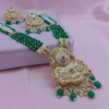Meher Green Pearl Kundan Set