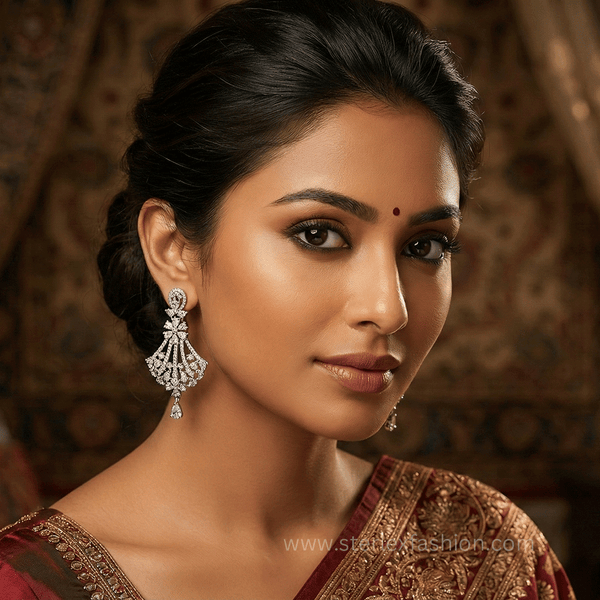 Ziya Silver Wing Earrings