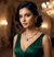 Elara Emerald Charm Necklace Set