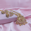 Noorani Pink Emerald Haar
