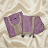 Mauve Noor Zari Suit Set