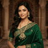 Noorani Green Emerald Haar