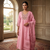 Blush Pink Embroidered Anarkali Suit