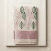 Ivory Handcrafted Leaf Motif Linen Saree
