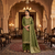 Mehreen Olive Zari Embroidered Suit Set