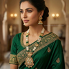 Ratnamala Pearl Kundan Set