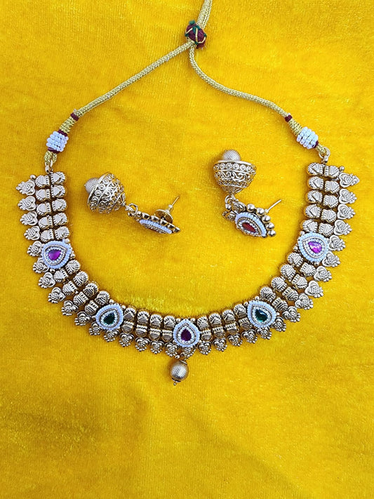 ANTIC RAJWADI ROYAL NECKLACE