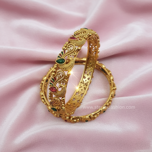 Peacock Mandira Bangle