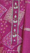 Rani Pink Heritage Printed Cotton Suit Set