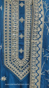 Teal Royal Embroidered Suit Set