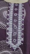 Royal Plum Heritage Cotton Suit Set